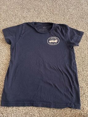 Jacks Surfboards Navy Graphic Surf Tee